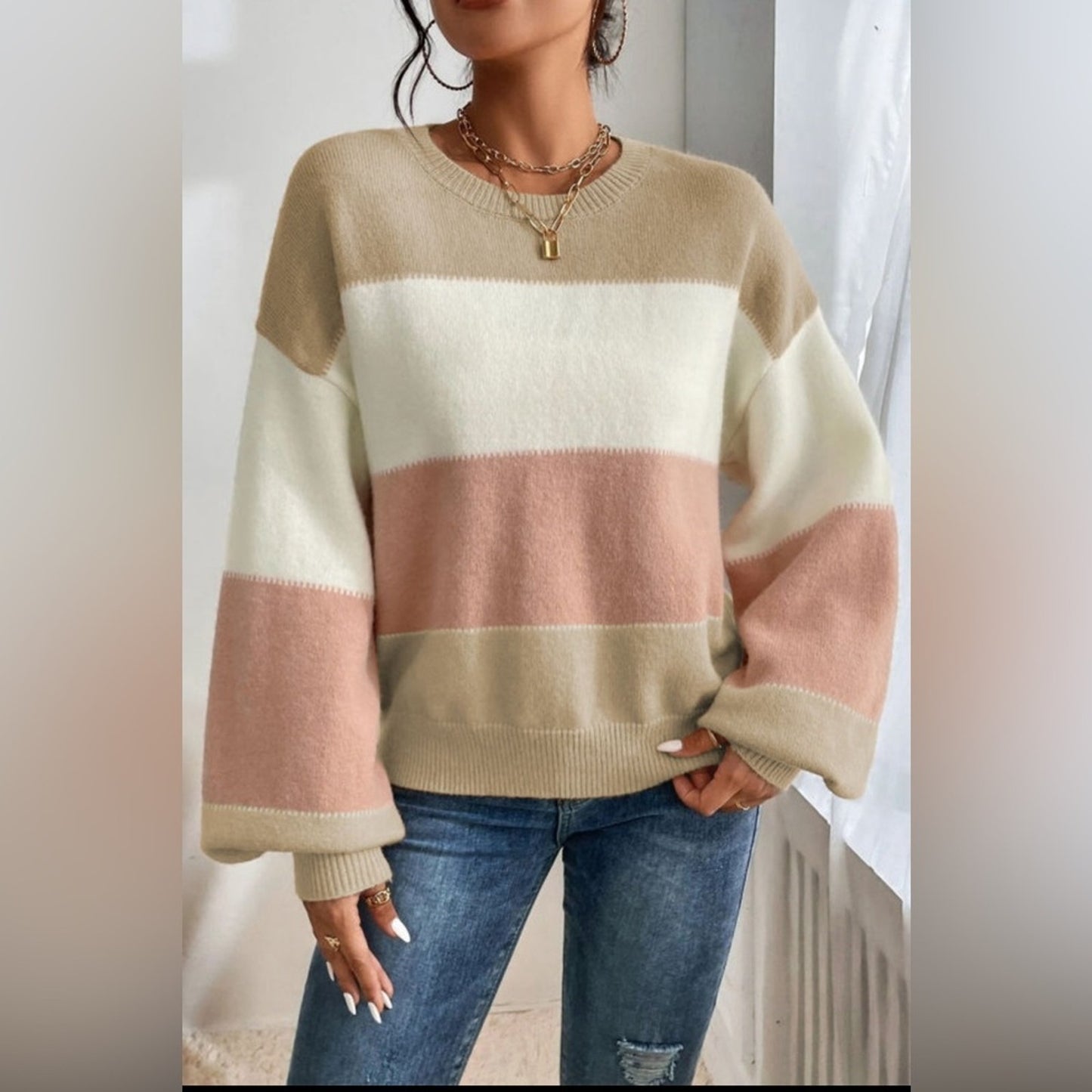 Rae drop shoulder sweater