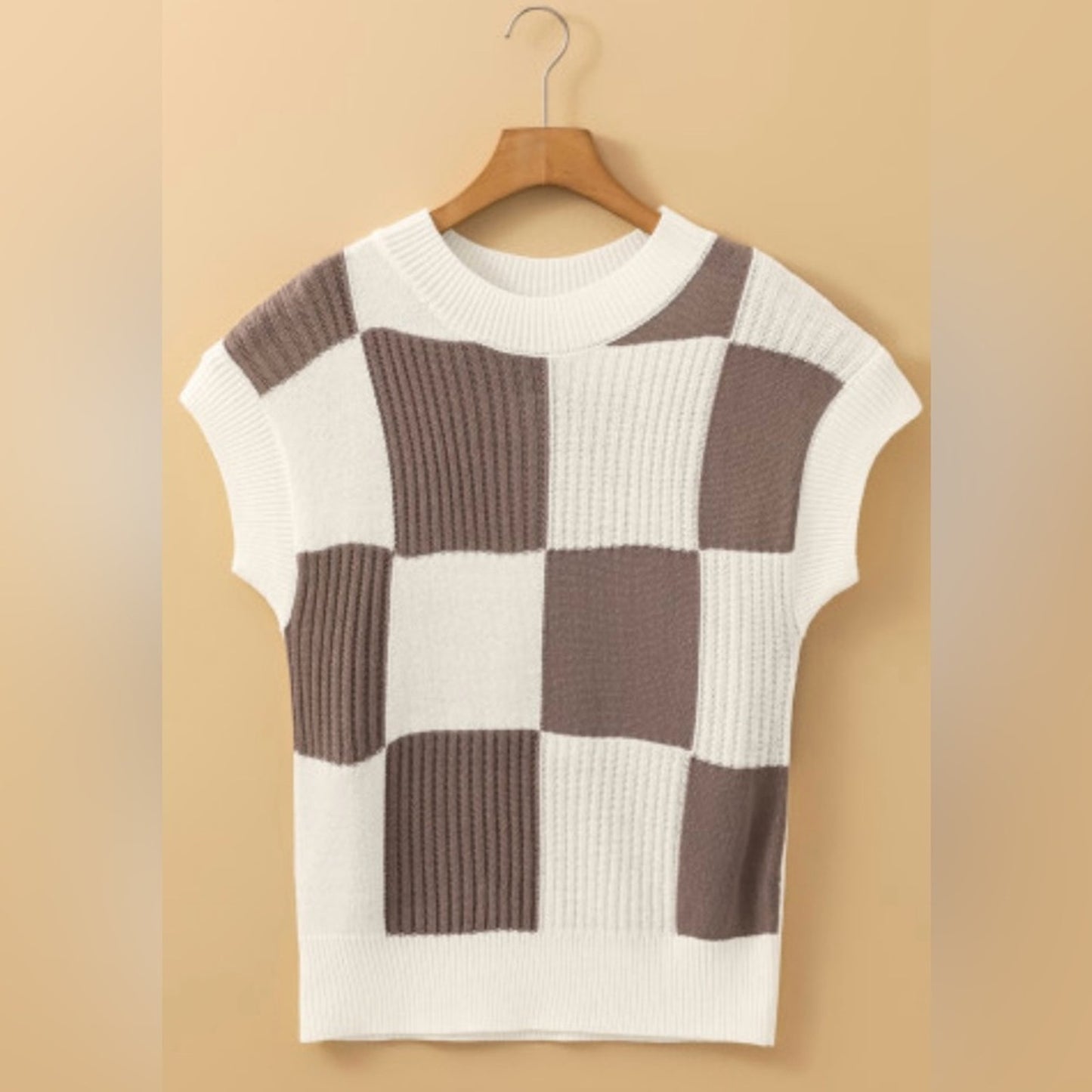 Marley colorblock crew neck sweater