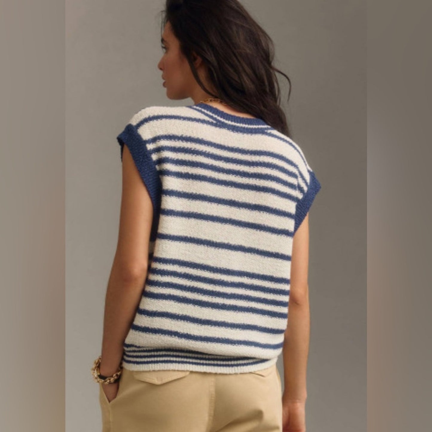 Blake buttoned v-neck sweater