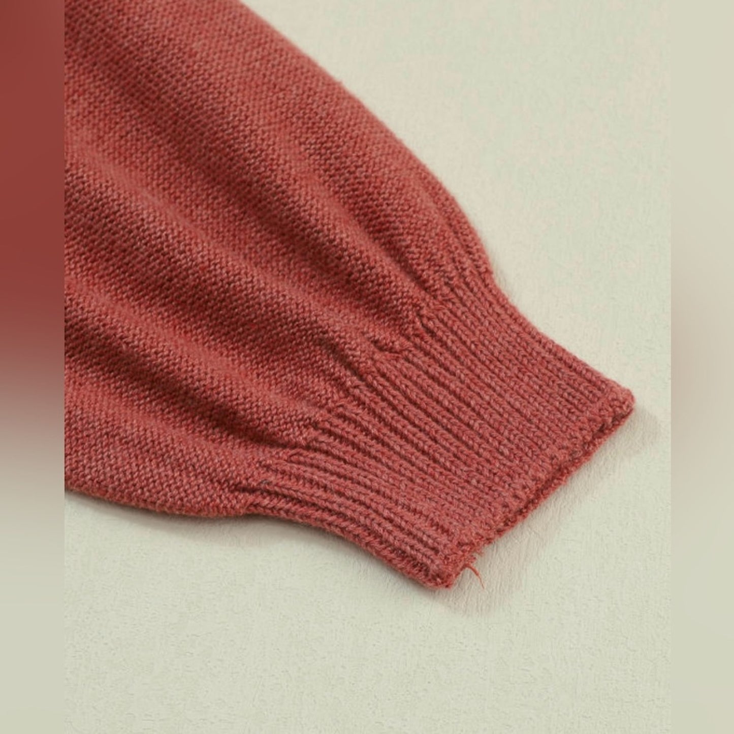 Arden colorblock ribbed sweater