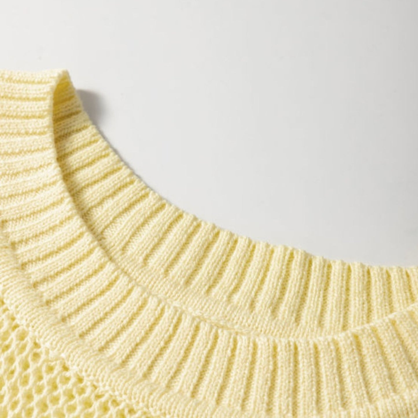 Delilah hollow knit sweater vest