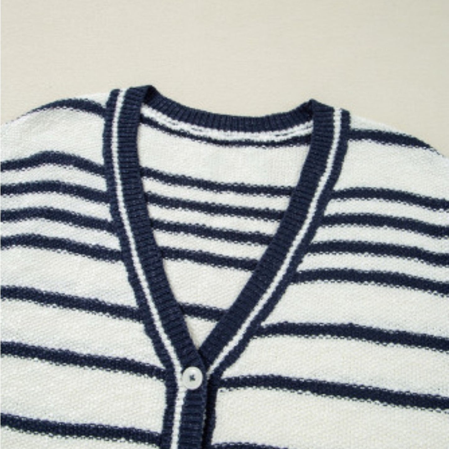 Blake buttoned v-neck sweater