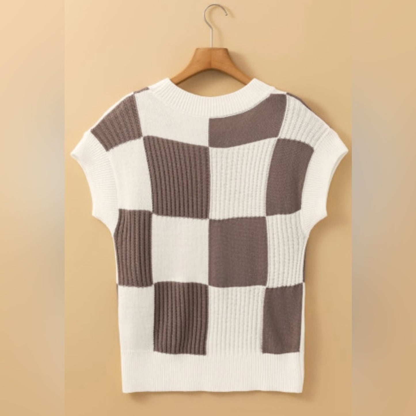 Marley colorblock crew neck sweater
