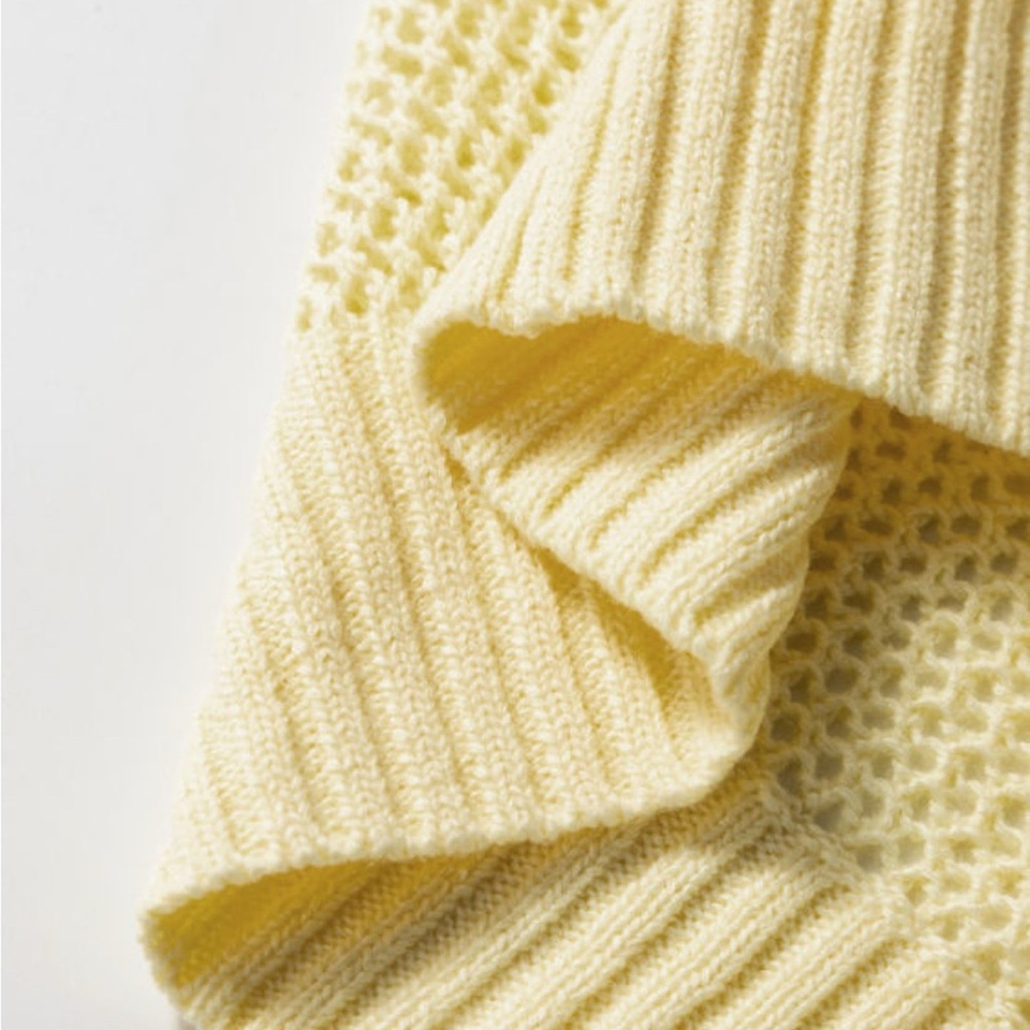 Delilah hollow knit sweater vest