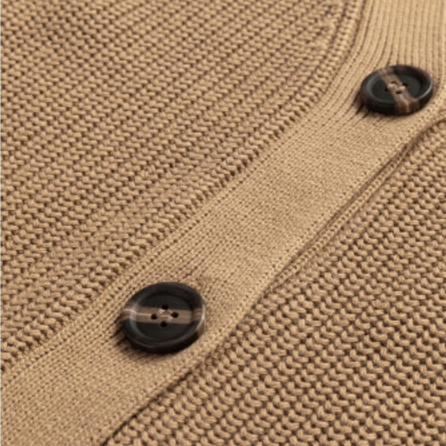 Sable button front sweater vest