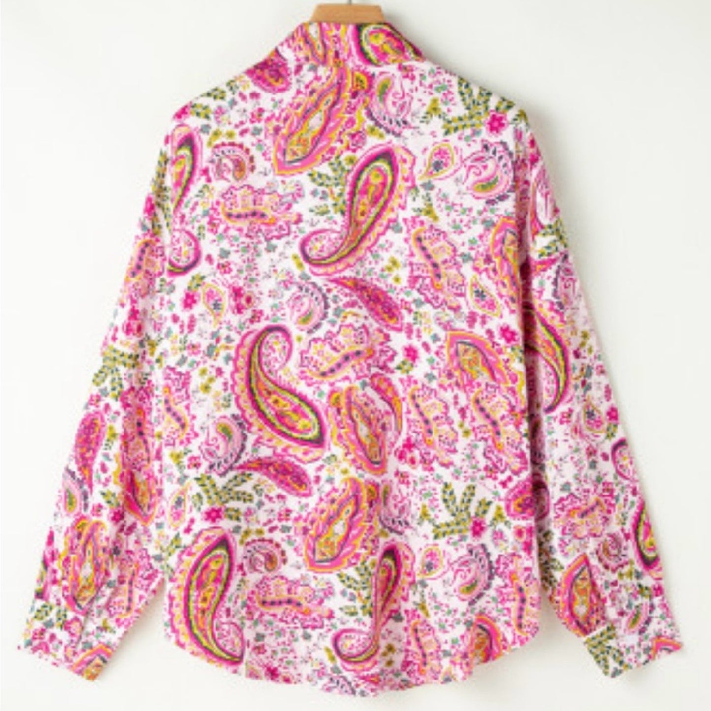 Sylvie floral paisley printed blouse