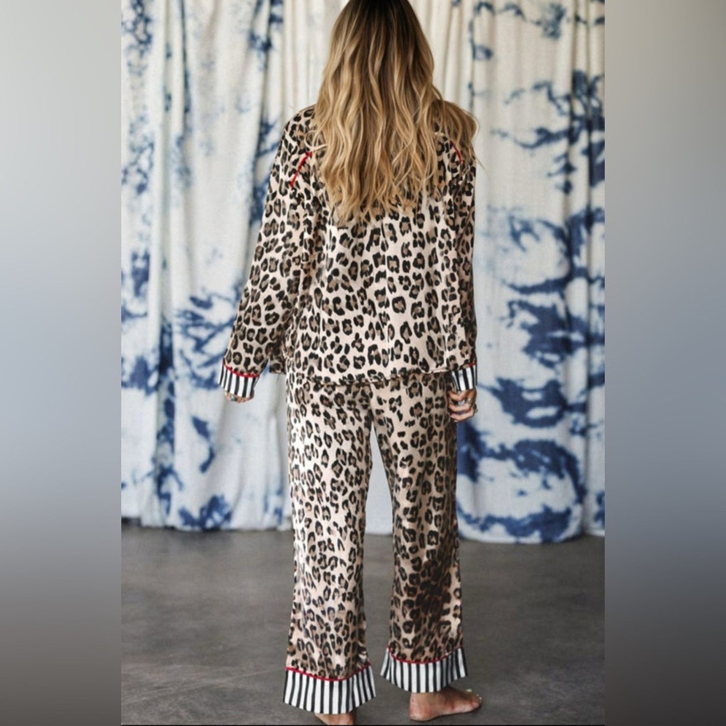Kennedy - Leopard Print Women's Pjs