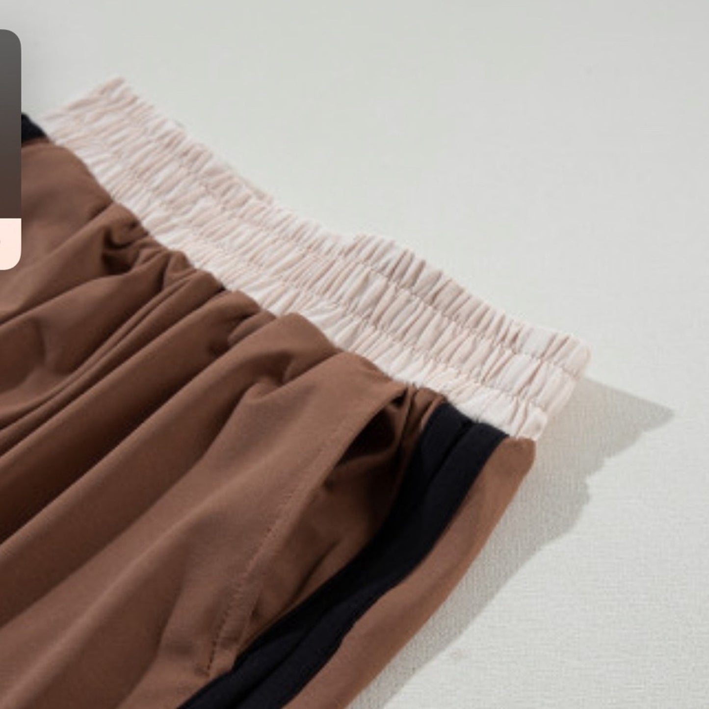 Willow colorblock two piece lounge pant set