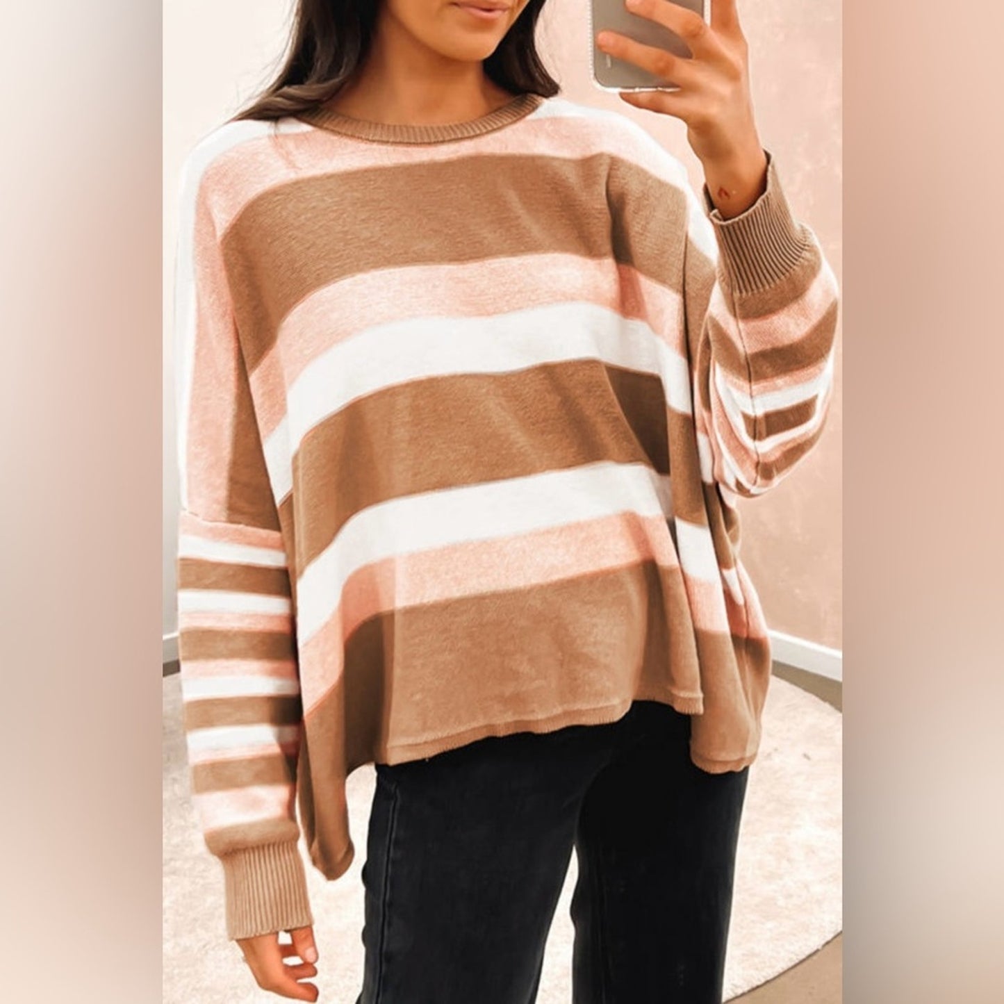 Olivia multicolor knit sweater