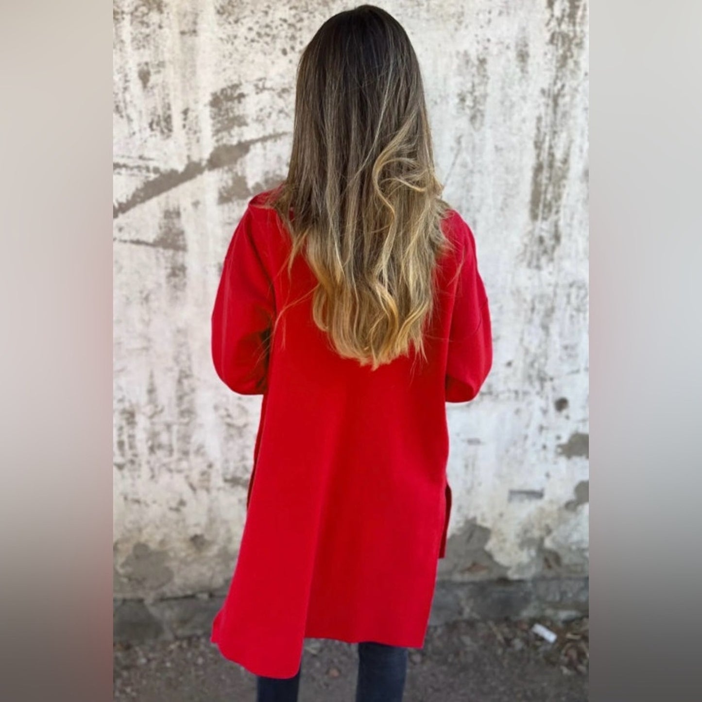 Randi hooded zip up coat