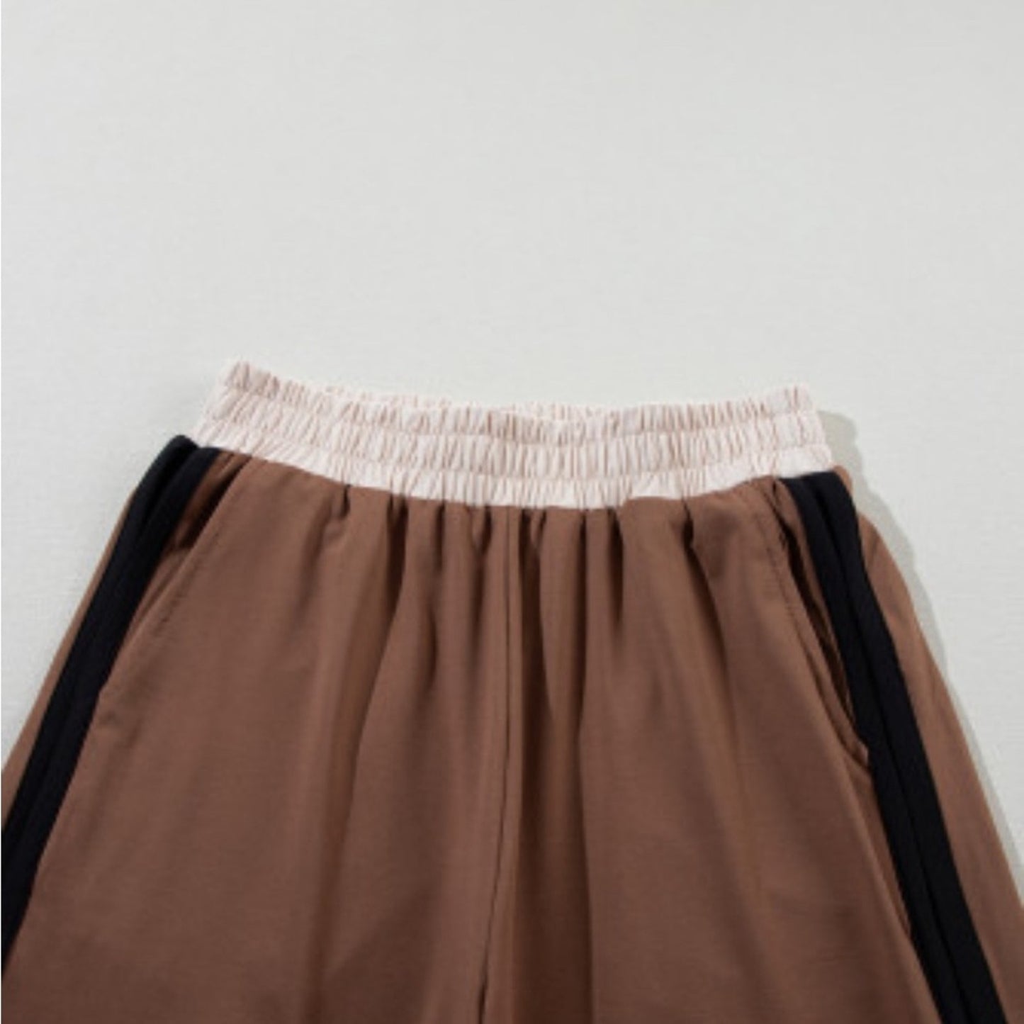 Willow colorblock two piece lounge pant set