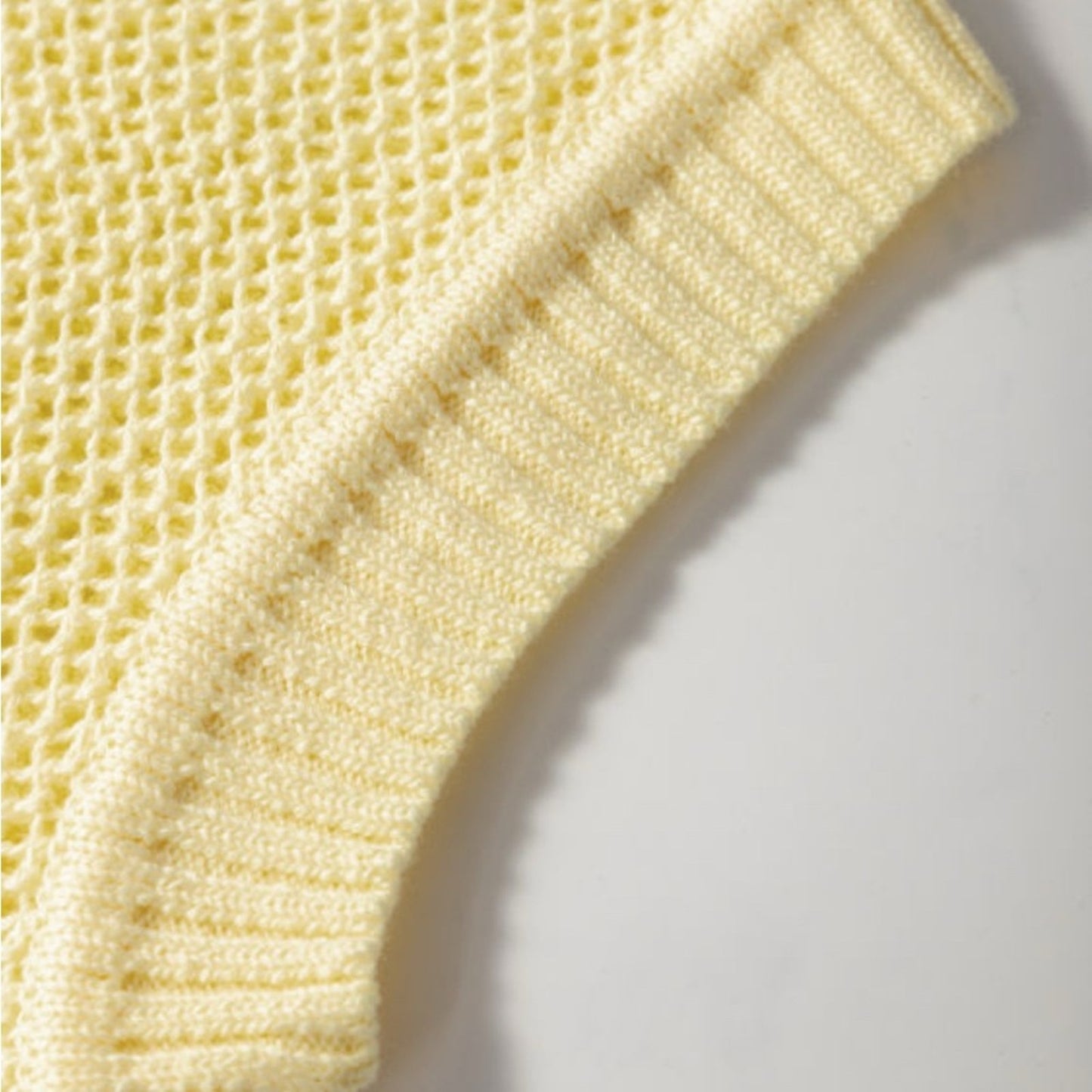Delilah hollow knit sweater vest