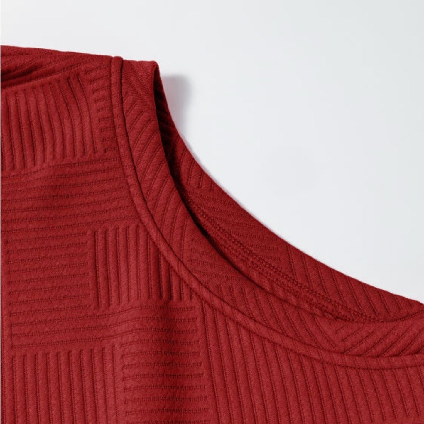 Ruby textured two piece set