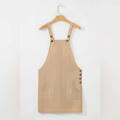 Aspen-Denim Overall Dress
