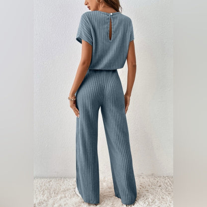 Posy - Comfy Ribbed Jumpsuit