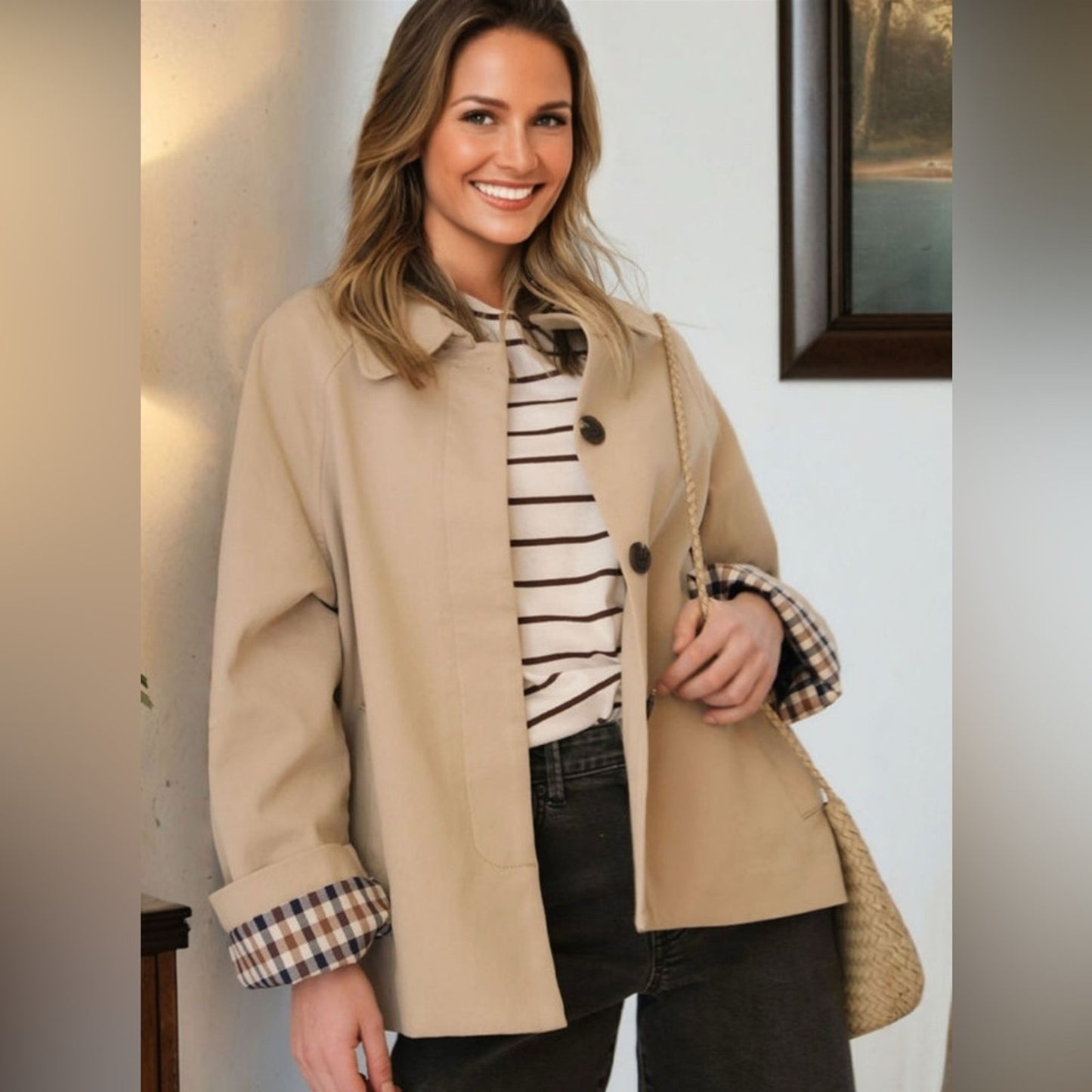 Tatum - Tan Coat