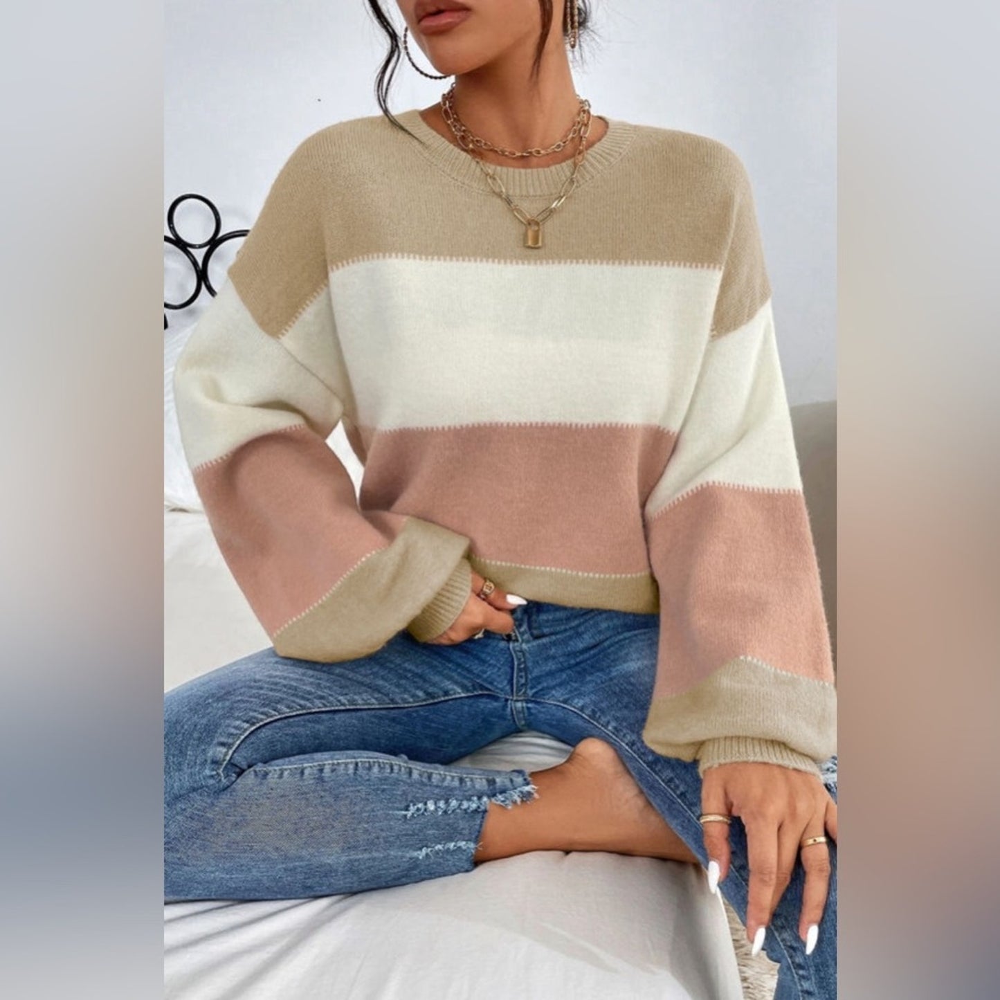 Rae drop shoulder sweater