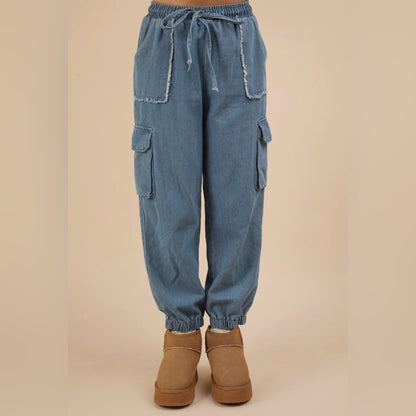 Cassie cargo jogger jeans