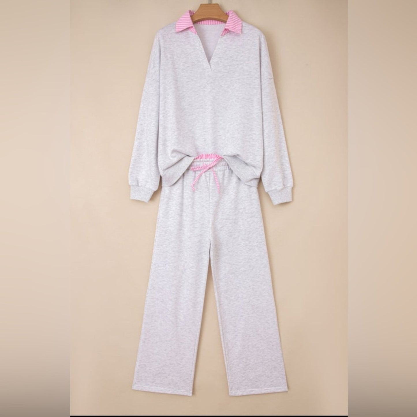 Tina - Cozy Gray Lounge Set