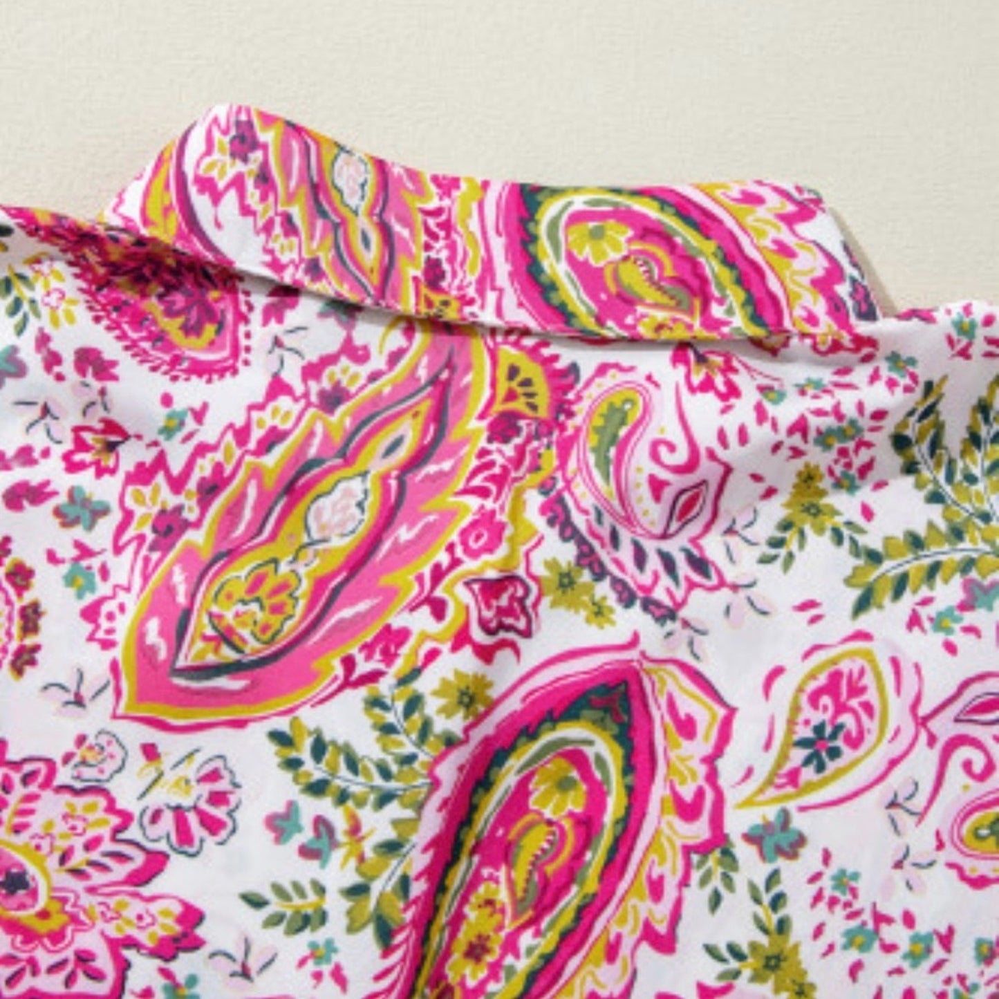 Sylvie floral paisley printed blouse