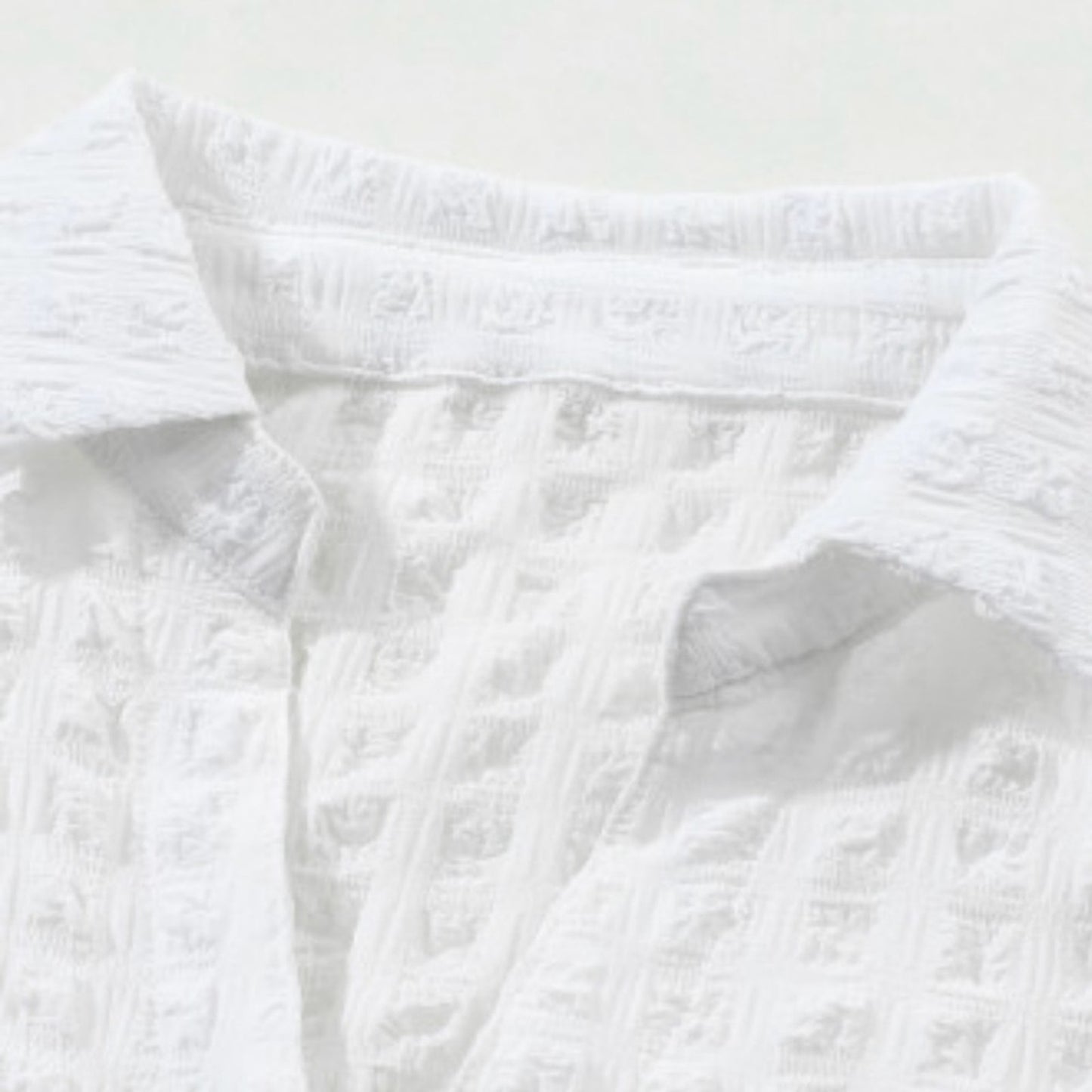 Bennett crinkled plaid textured shirt