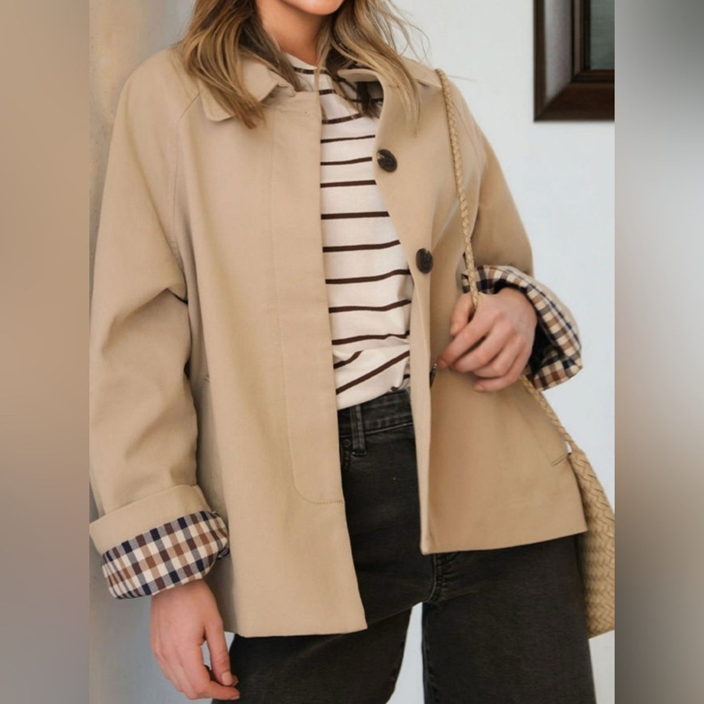 Tatum - Tan Coat
