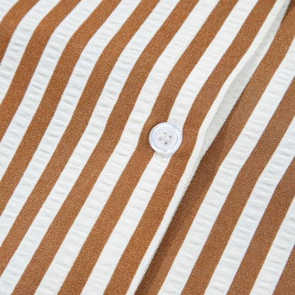 Brownell- Striped Button-Up Dress