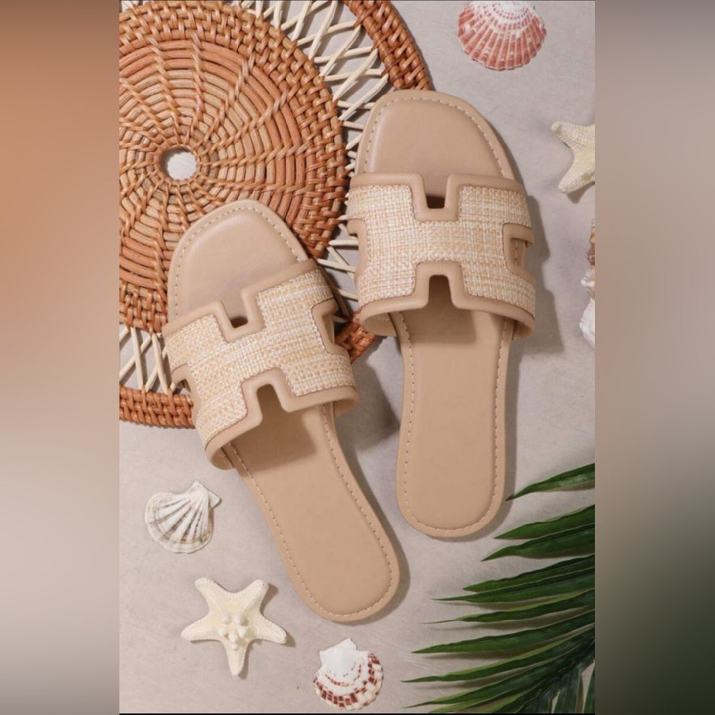 Elegant Beige Women's Sandals