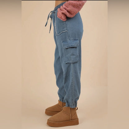 Cassie cargo jogger jeans