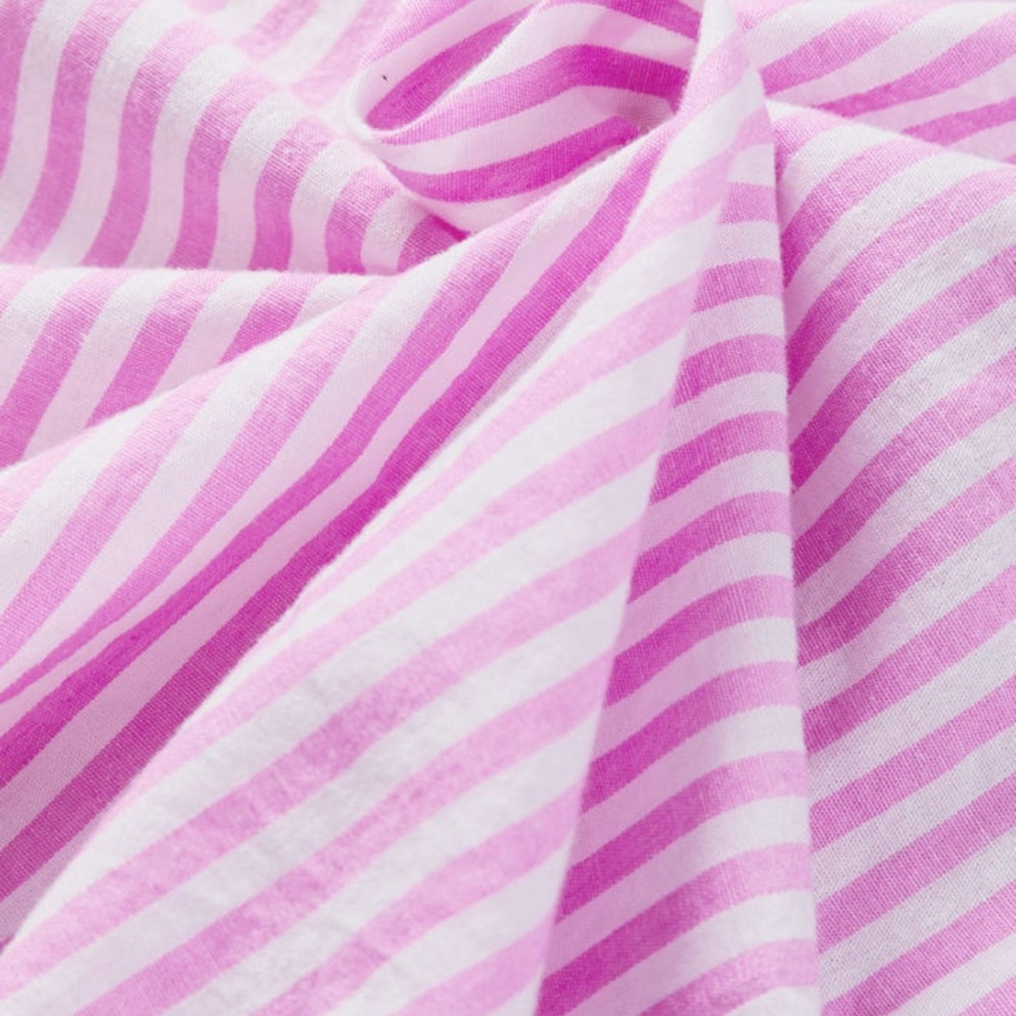 Poppy - Striped Pink and Red Button Down Shirt