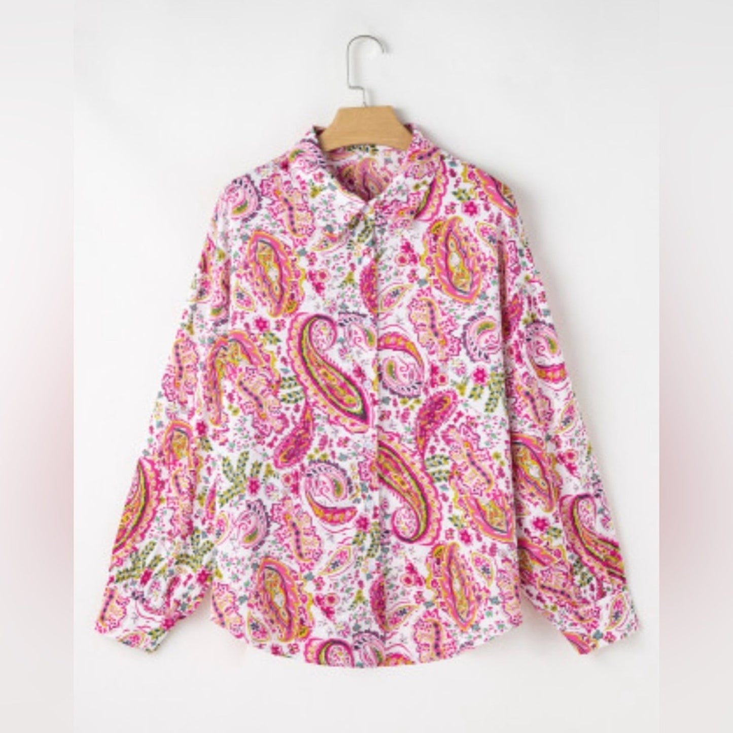 Sylvie floral paisley printed blouse